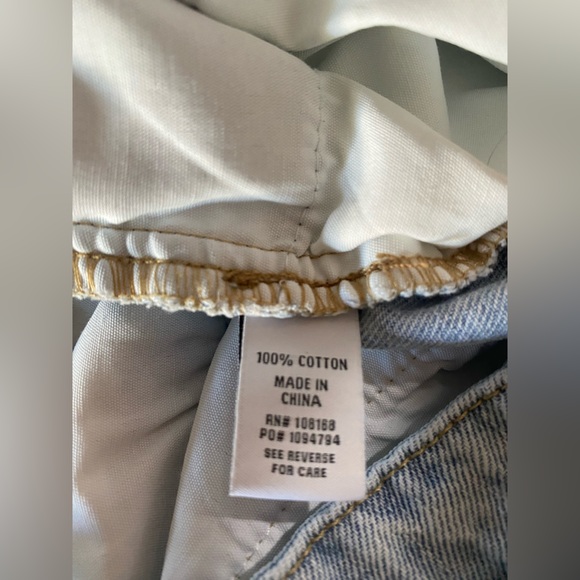 RSQ Women's Wide Leg Denim Cargo Jeans Size 26 - Picture 10 of 10